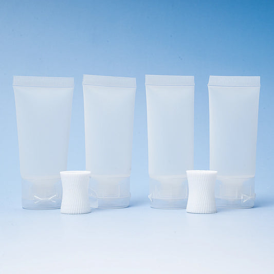 Portable Travel Refillable Cosmetic Toothpaste Lotion Bottles