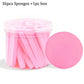 Compressed Face Wash Puff Cleansing Sponge Storage Box