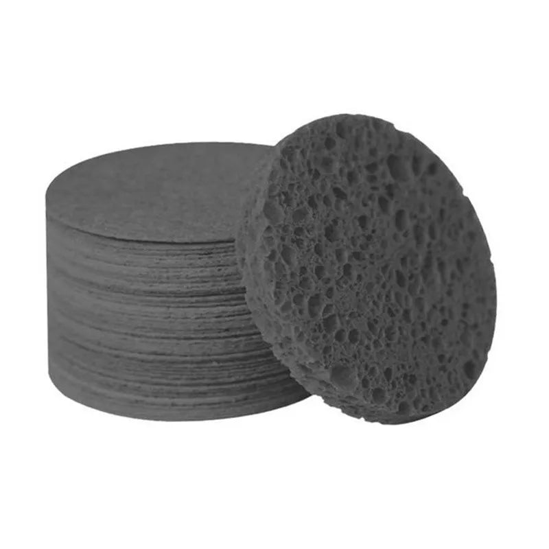 Compressed Natural Facial Cleansing Sponges Exfoliating Pads