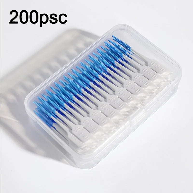 Reusable Dental Floss Interdental Toothpick Floss Sticks