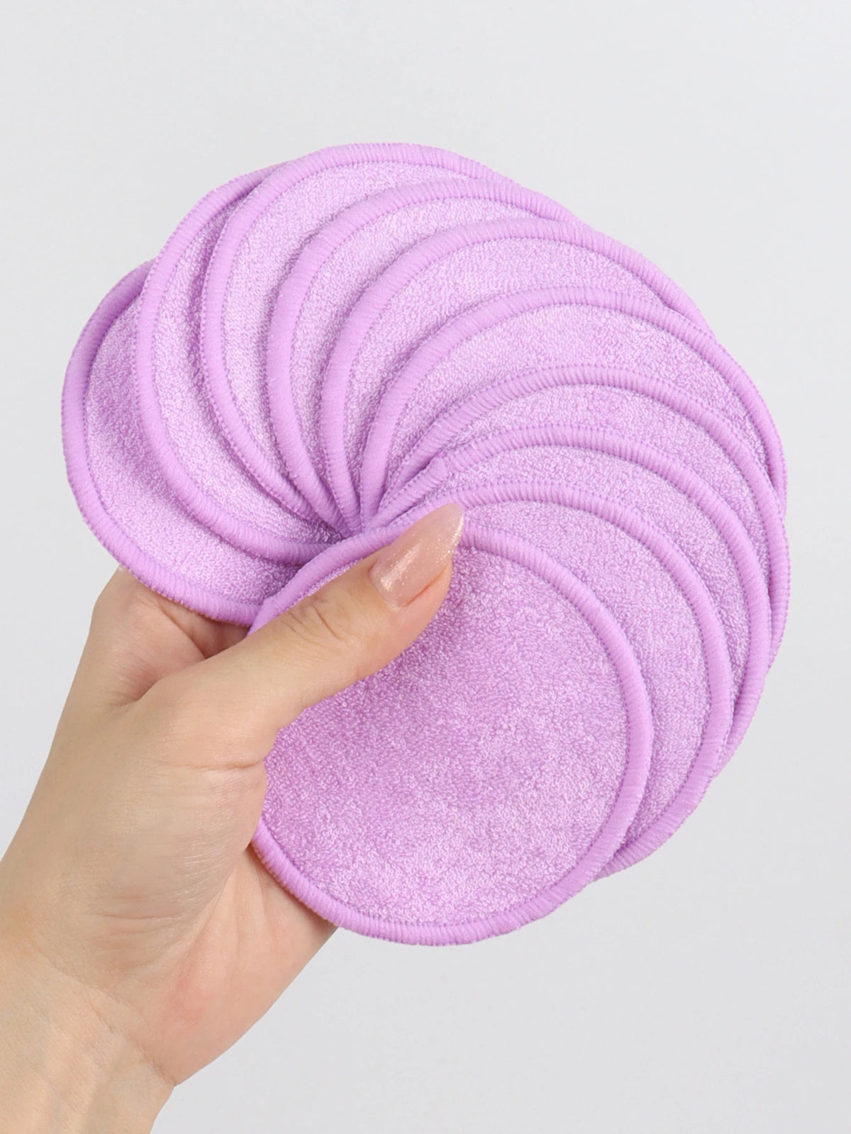 Reusable Makeup Remover Pads Washable Face Cleansing Puffs