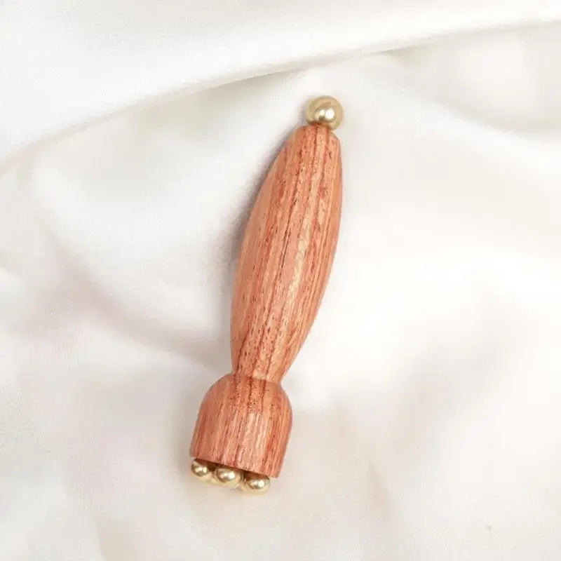 Copper Sandalwood Meridian Massage Comb Scalp Guasha Tool