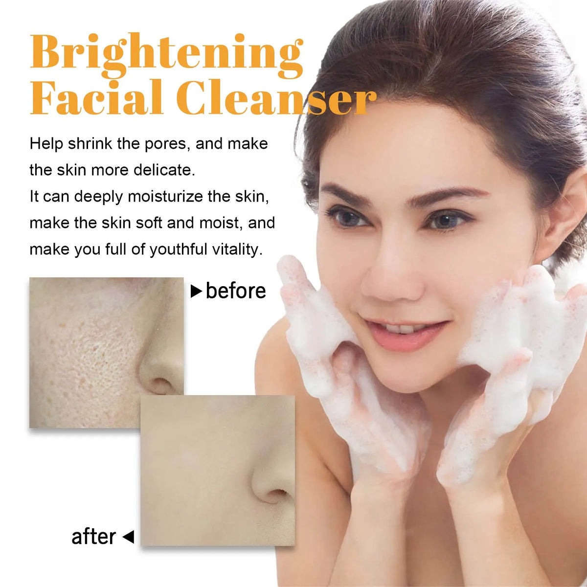 Two In One Turmeric Cleanser Silicone Brush Head