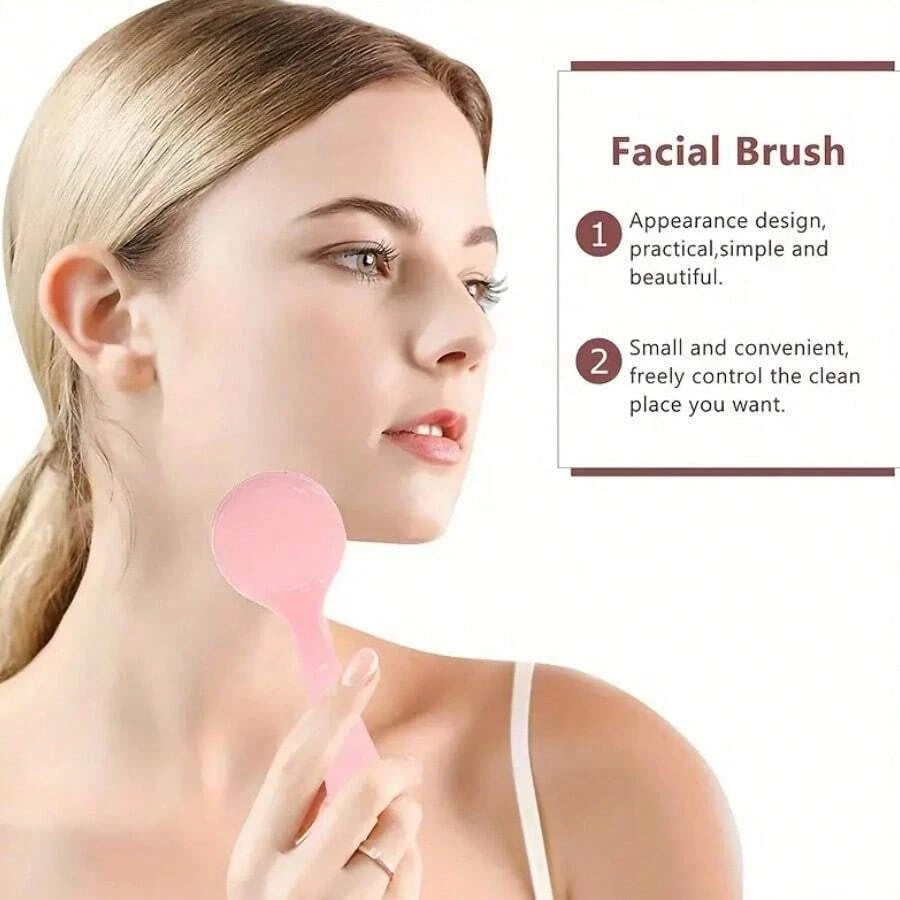 Silicone Facial Cleansing Brushes Gentle Exfoliating Set