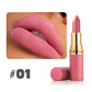 Six Color Matte Velvet Lipstick Nude Coffee Makeup