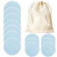 12 Piece Reusable Bamboo Cotton Makeup Remover Pads